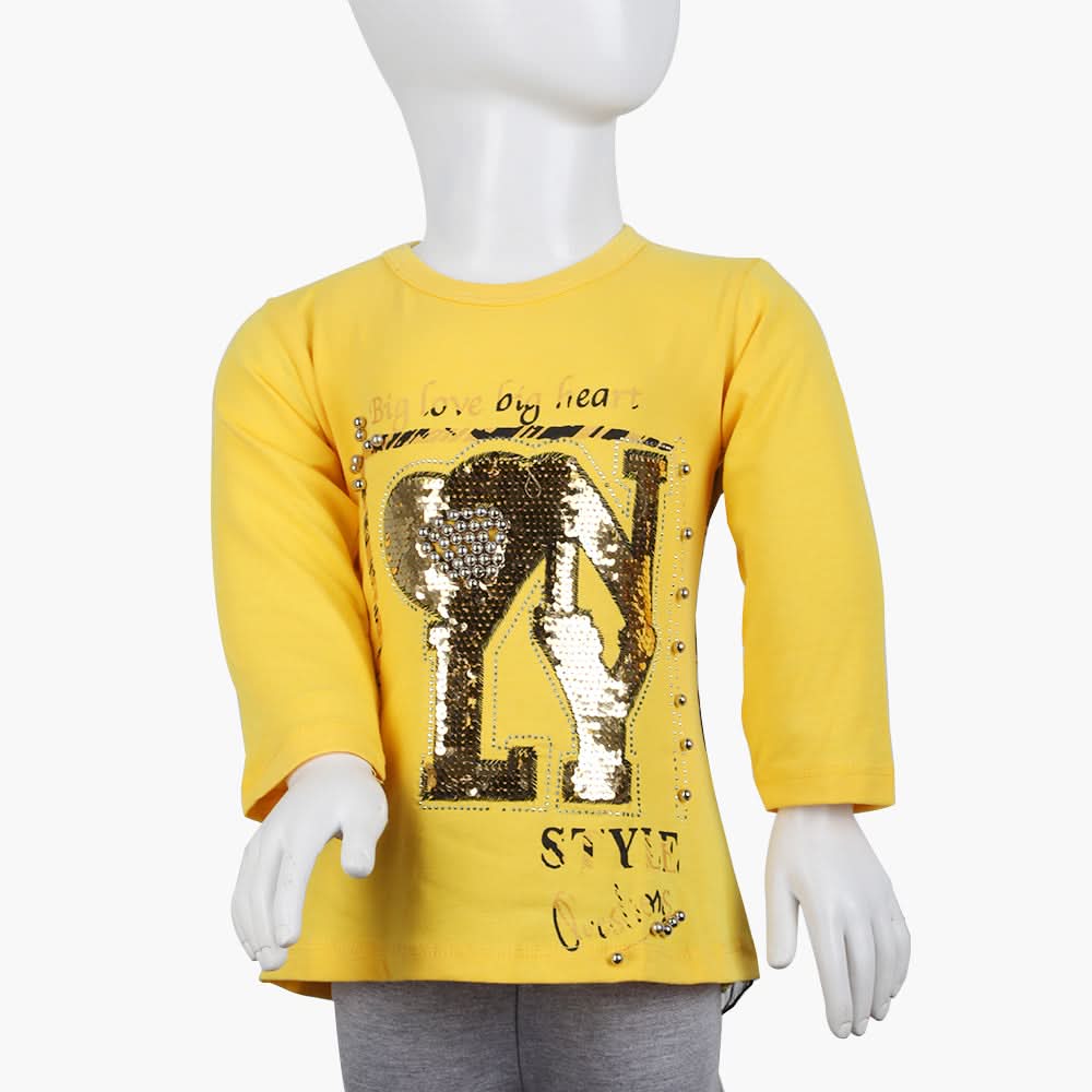 Girls Full Sleeves T-Shirt