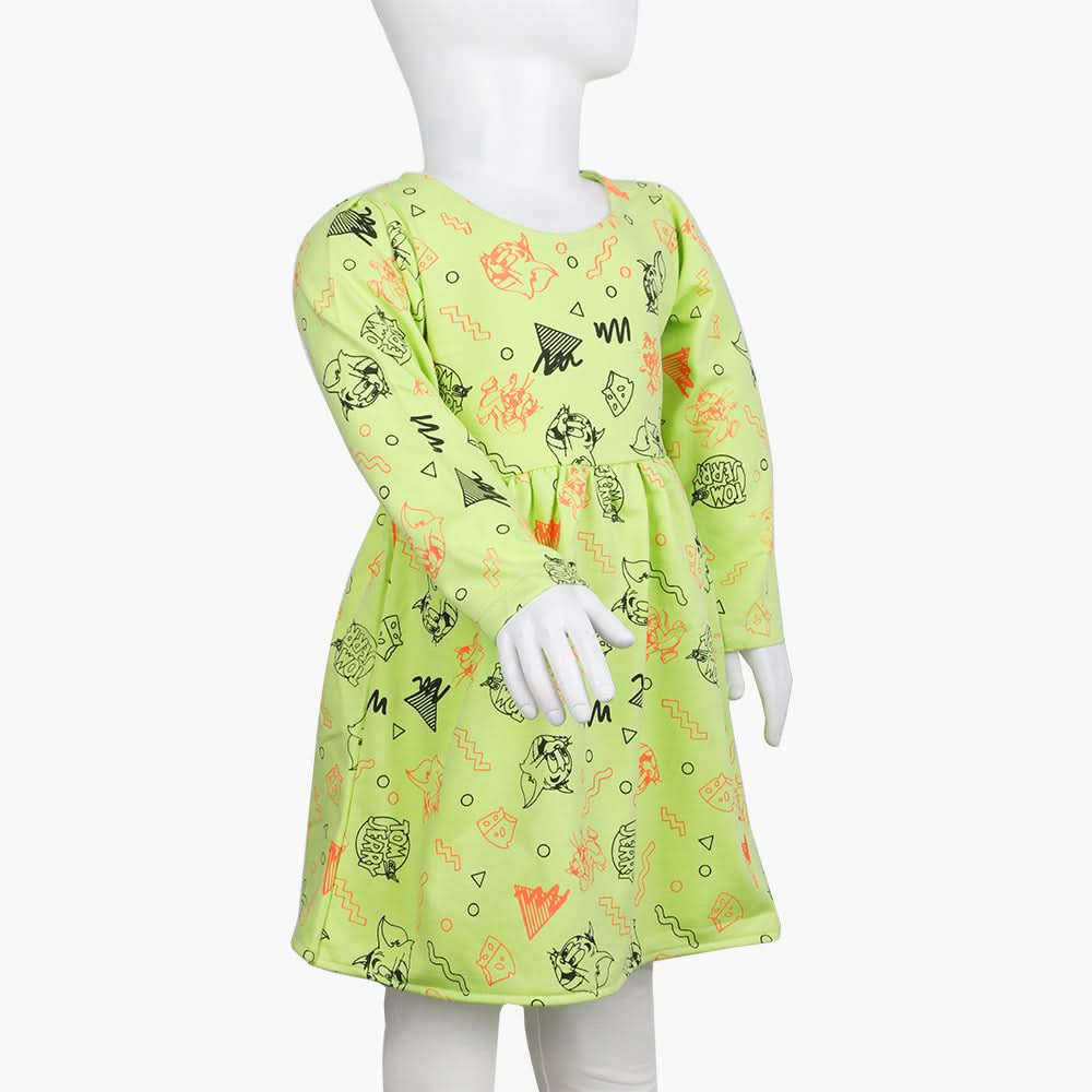 Girls Full Sleeves Frock