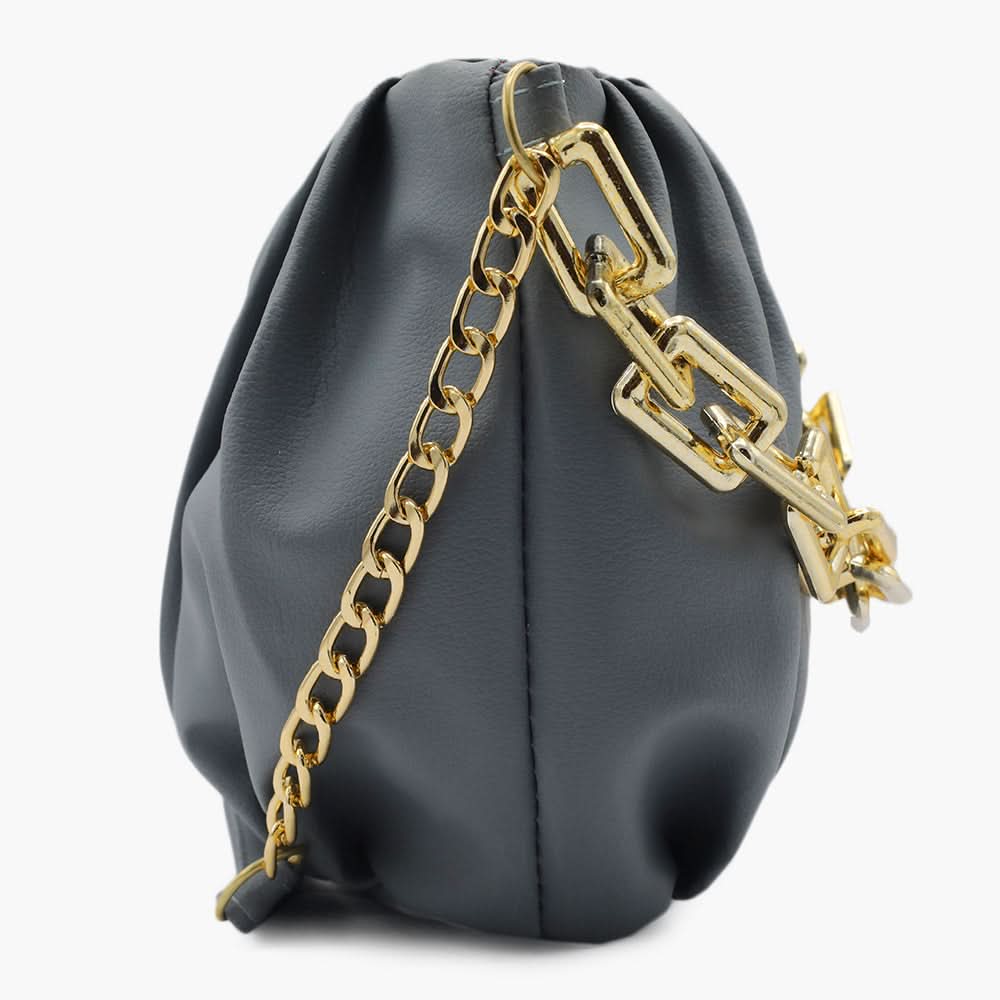 Women's Shoulder Bag - Grey