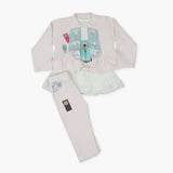 Girls Suit - Baby Pink