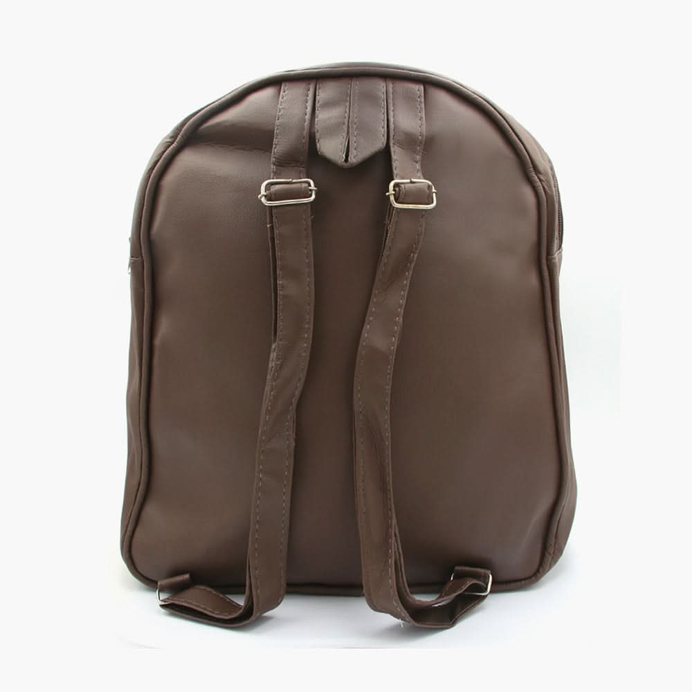 Girls Backpack - Brown