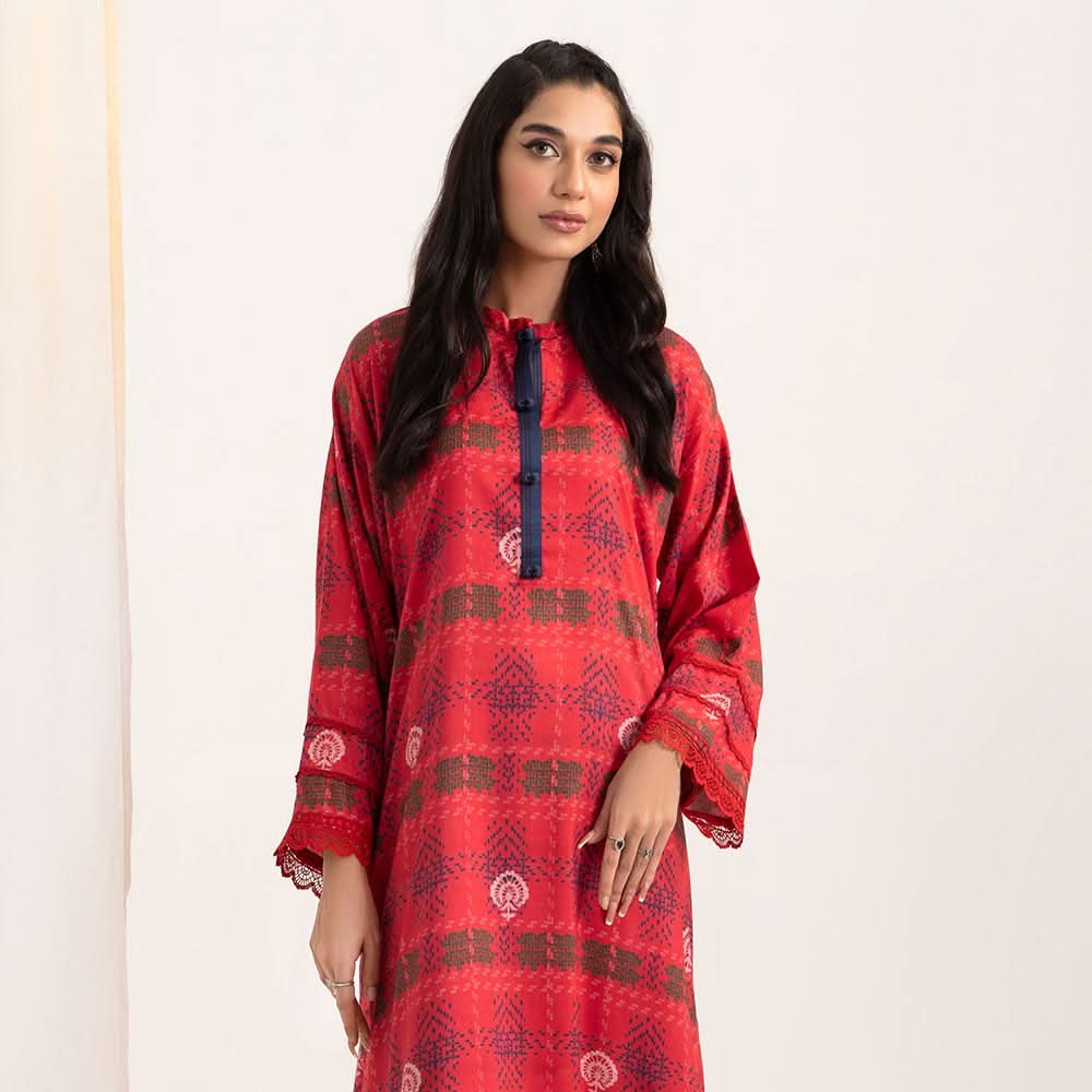 Ittehad Winter Linen Printed Unstitched 2Pcs Suit