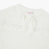 Girls Woven Top - White