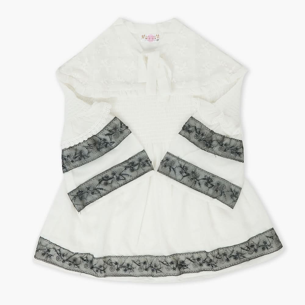 Girls Woven Top - White