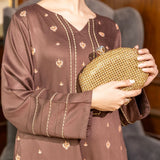 Eminent Women's Embroidered Cotail Unstitched Kurti