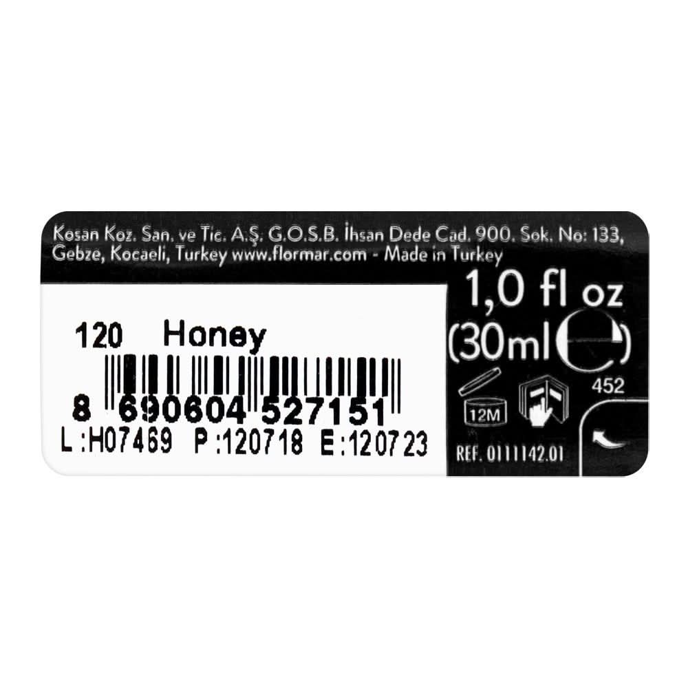 Flormar Invisible Coverage HD Foundation, 120 Honey 30ml