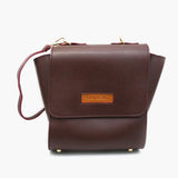 Women's Crossbody Bag - Maroon