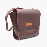 Women's Crossbody Bag - Maroon