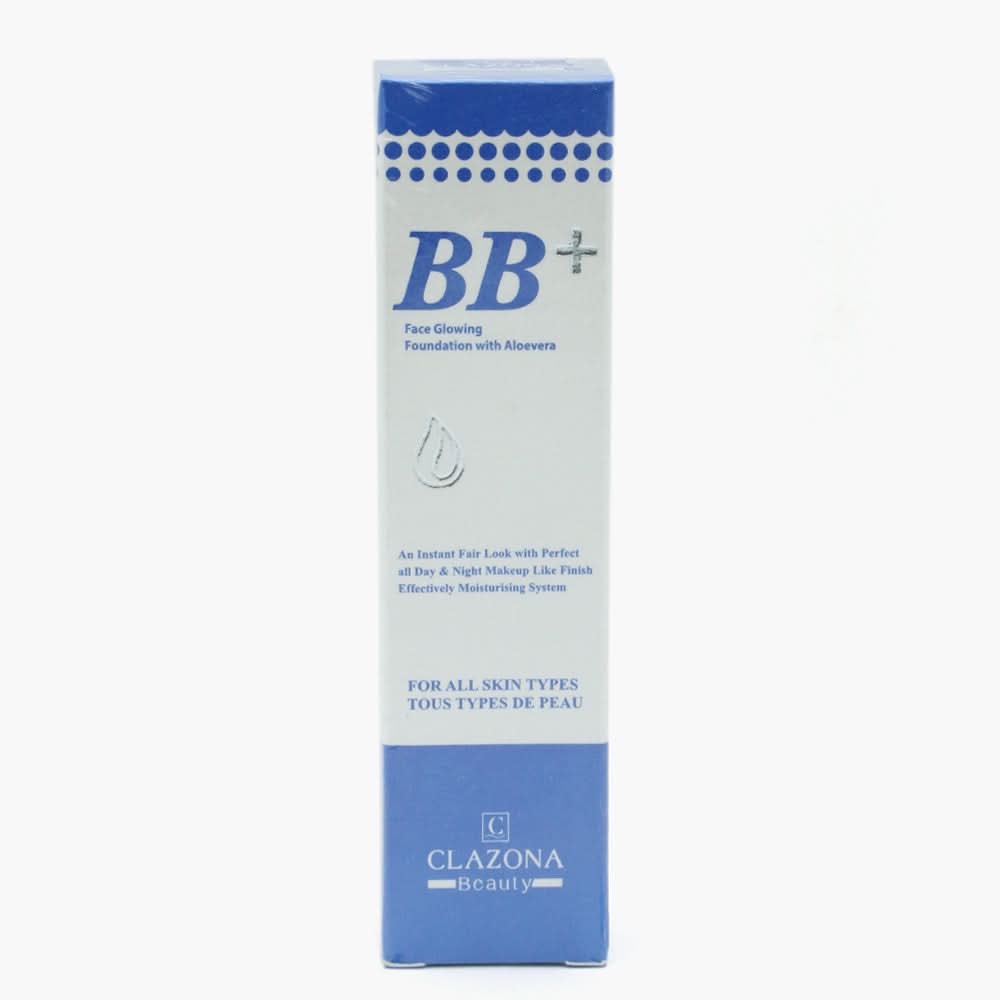 Clazona Beauty BB+ Face Glowing Foundation With Aloevera - 30g