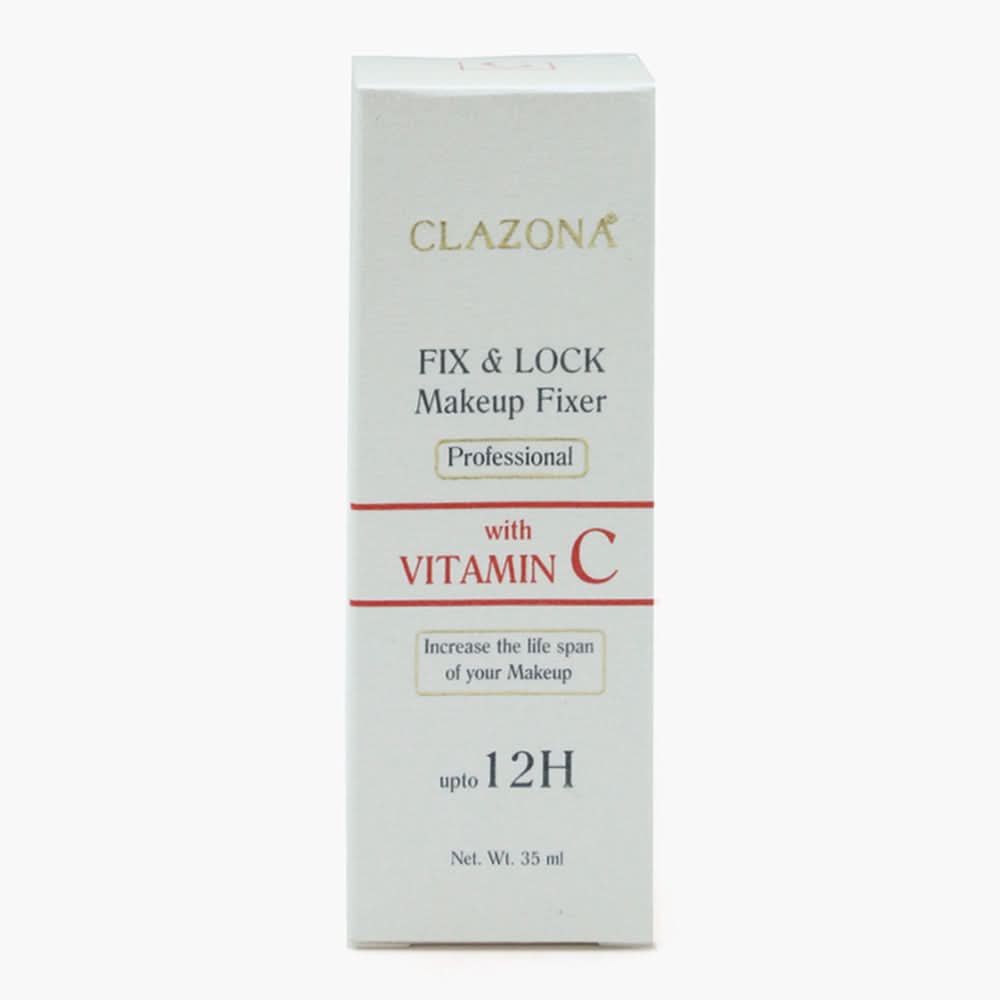 Clazona Beauty Professional Fix & Lock Makeup Fixer With Vitamin C - 35ml