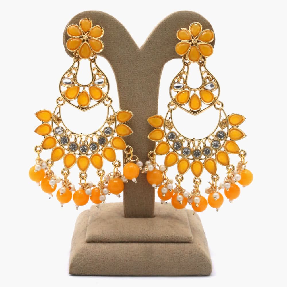 Women's Fancy Earing - Yellow