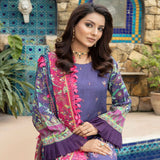 Schick Shahkar Viscose Boring Edition Unstitched 3Pcs Suit - 9