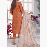 Anmol Cottel Linen Printed Unstitched 3Pcs Suit - 251