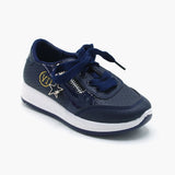 Girls Jogger - Navy Blue