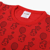 Newborn Girls T-Shirt - Red