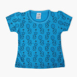 Newborn Girls T-Shirt - Blue