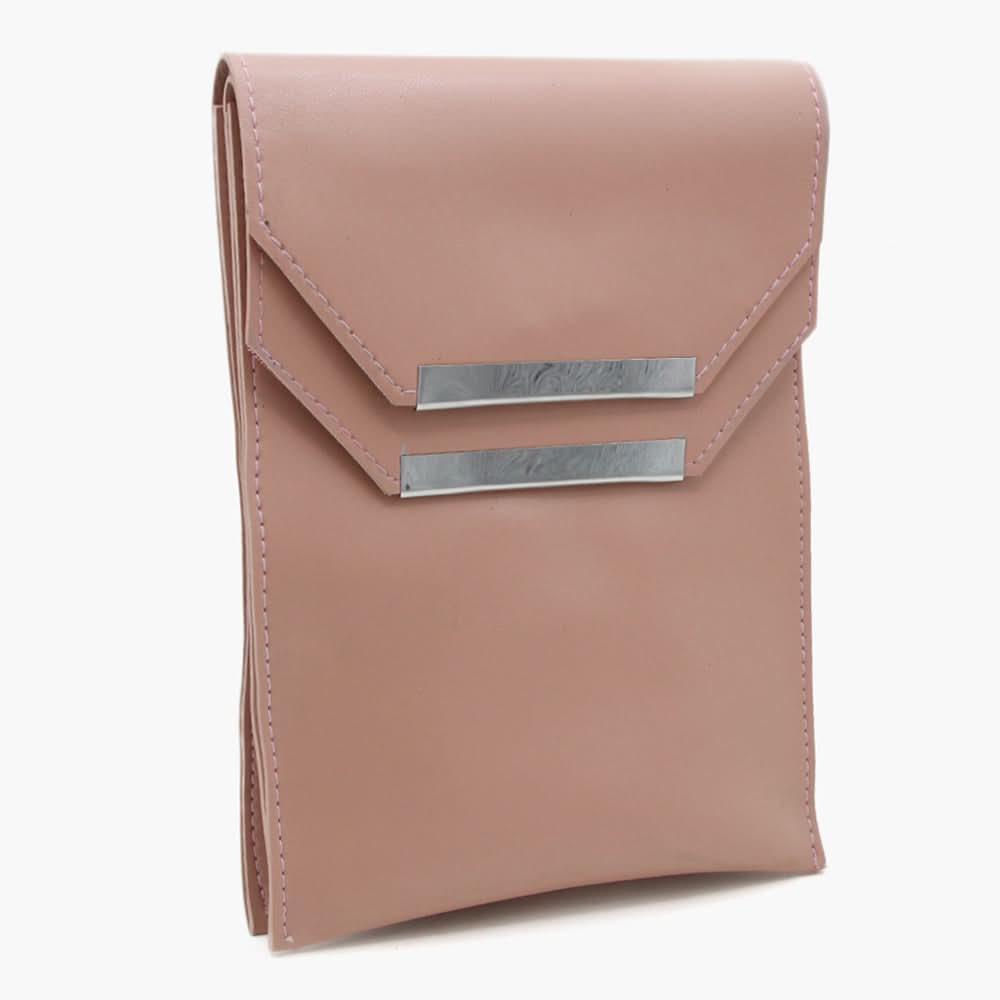 Women's Mobile Shoulder Pouch - Pink