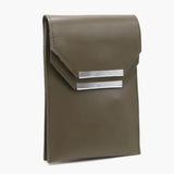 Women's Mobile Shoulder Pouch - Olive Green