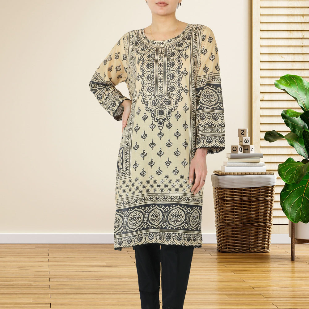 Valuable Cotton Unstitched Kurti - 8