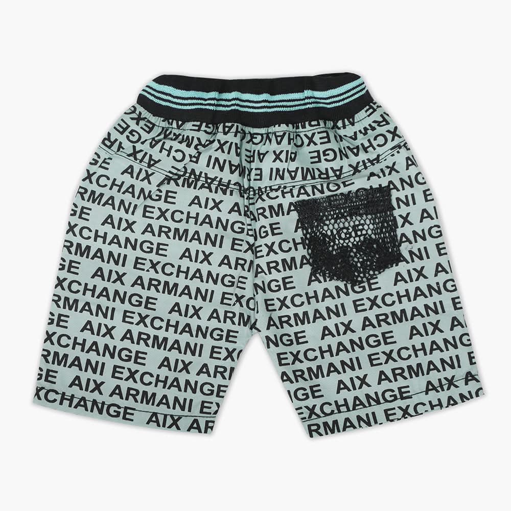 Newborn Boys Short - Black