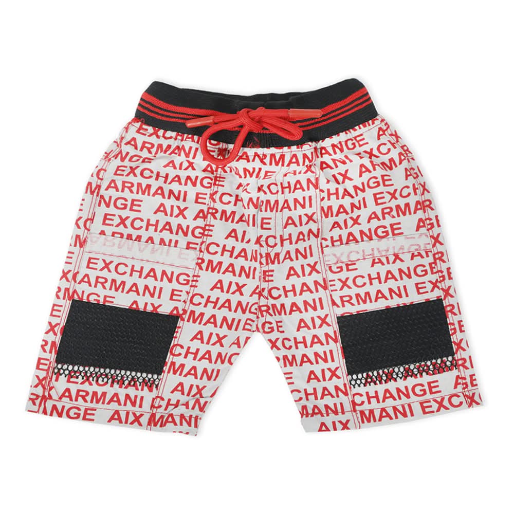 Newborn Boys Short - Red