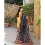 Schick Dr Print Lawn Unstitched 3Pcs Suit - 8