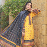 Schick Dr Print Lawn Unstitched 3Pcs Suit - 8