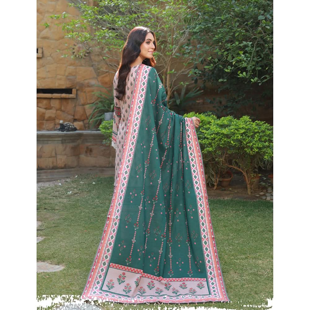 Schick Dr Print Lawn Unstitched 3Pcs Suit - 1