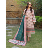 Schick Dr Print Lawn Unstitched 3Pcs Suit - 1