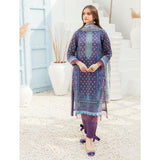 Al Zohaib Sun Shine Bliss Lawn Printed 3Pcs Unstitched Suit - 12