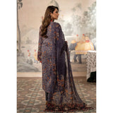 Al Zohaib Sun Shine Chikankari Lawn Printed Suit 3Pcs Unstitched Suit - 10