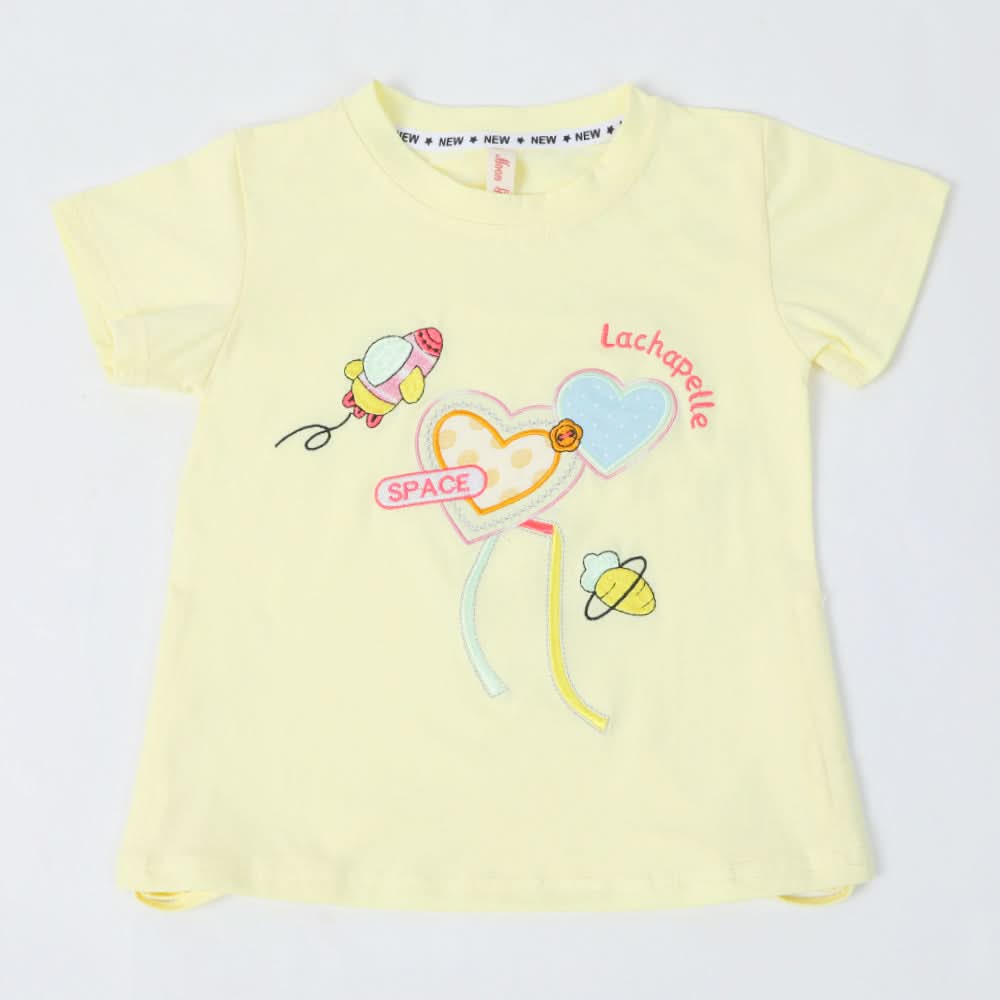 Girls Half Sleeves T-Shirts