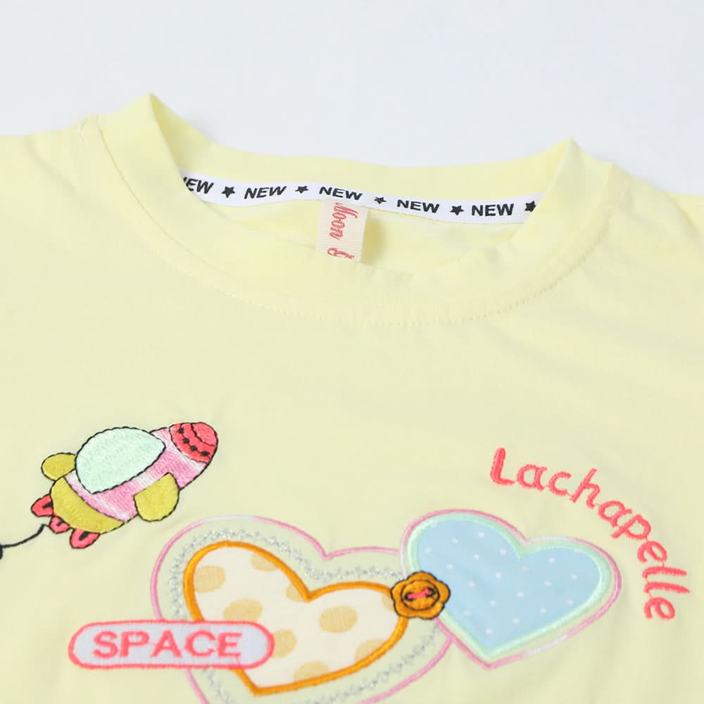 Girls Half Sleeves T-Shirts