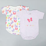 Eminent Newborn Girls Half Sleeves Suit 2Pcs