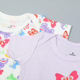 Eminent Newborn Girls Half Sleeves Suit 2Pcs