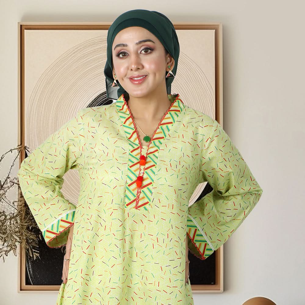 Eminent Women's Digital Printed Kurti - P16