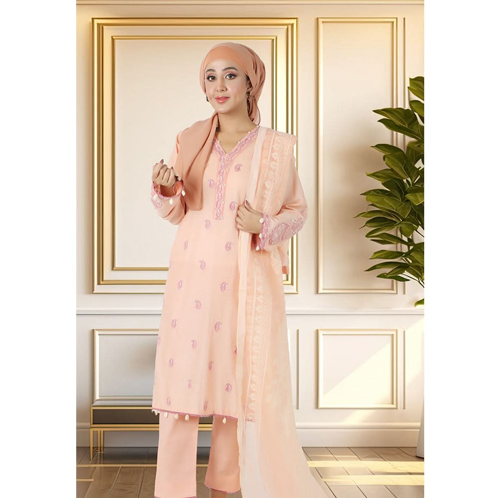 Eminent Women's Unstitched 3Pcs Suits - P27