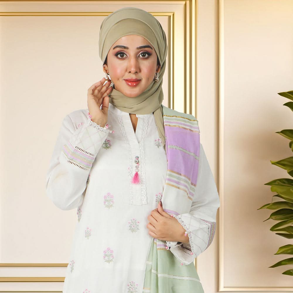 Eminent Women's Unstitched 3Pcs Suits - P30