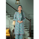 Eminent Women's Digital Printed Unstitched 2Pcs Co-Ord Set - P12