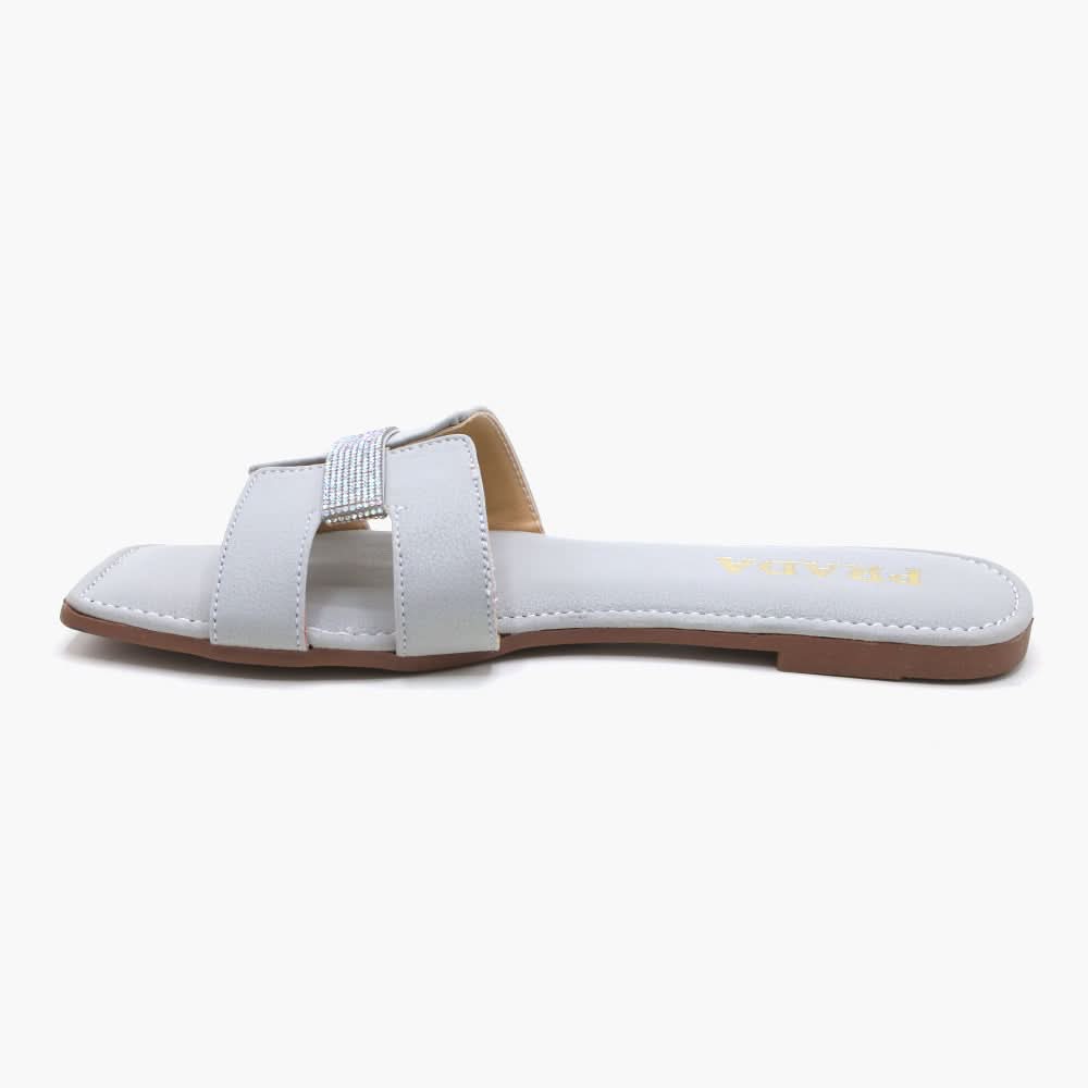 Women's Slipper - Grey