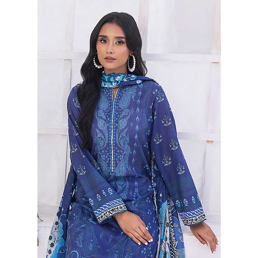Mirha Printed Lawn Unstitched 3Pcs Suit - MP-0030