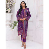 Mirha Printed Lawn Unstitched 3Pcs Suit - MP-0026
