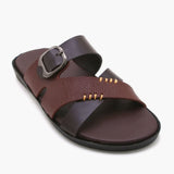 Boys Slipper - Brown