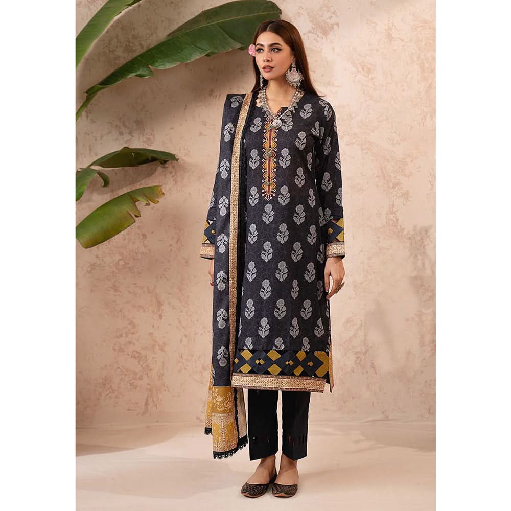 Anum Classic Digital Printed Lawn Unstitched Suit 3Pcs V 1 - 5