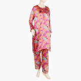 Women's Printed 2Pcs Co-Ord Set - D-7