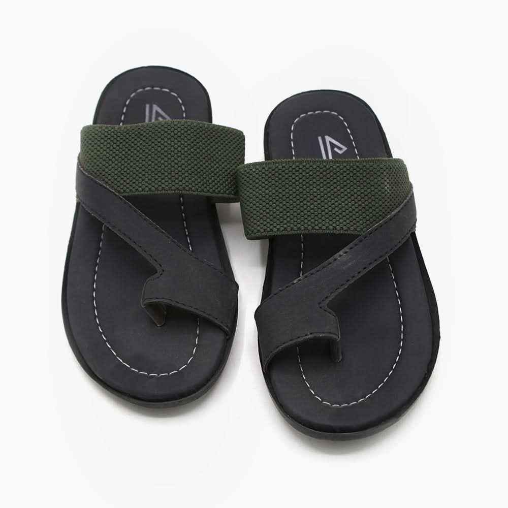 Boys Slipper - Green