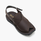 Boys Peshawari Sandal - Brown