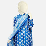 Panjnad Pehnawa Printed Lawn 3Pcs Unstitched Suit - 1022