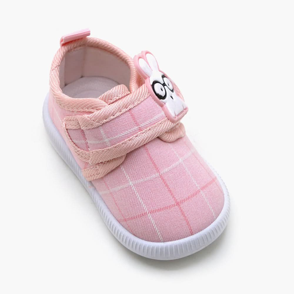 Girls Canvas Shoes - Pink