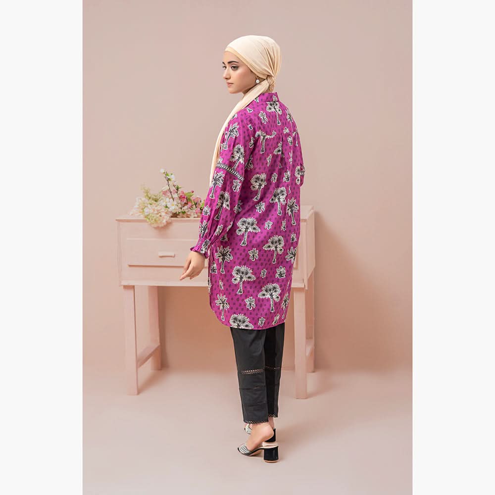 Eminent Women's Digital Printed Lawn Unstitched Kurti